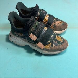 Dior Woman’s. Sneakers - Green, Tan, and Yellow